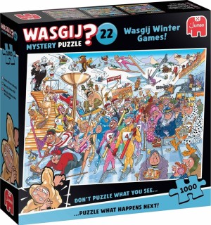 Wasgij Mystery 22 - Wasgij Winter Games (1000) legpuzzel