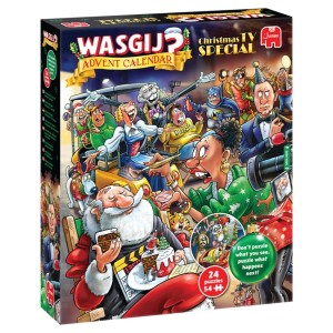 Wasgij Christmas Advent - Christmas TV Special (24x54) kerstpuzzels