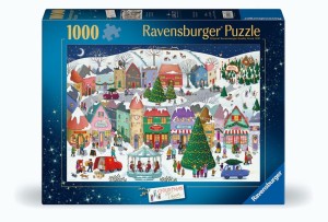Ravensburger: Christmas Town (1000) kerstpuzzel