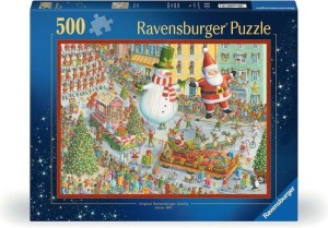 Ravensburger: Here Comes Christmas (500) kerstpuzzel