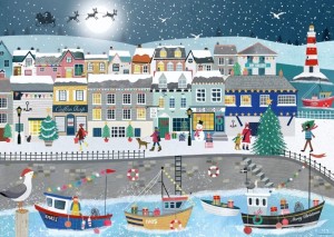 Ravensburger: Coastal Christmas (1000) kerstpuzzel