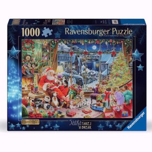 Ravensburger: Santa takes a Break (1000) kerstpuzzel