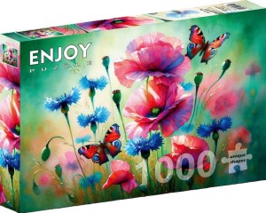 Enjoy: Butterfly Garden (1000) legpuzzel