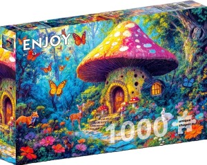 Enjoy: Mushroom Cottage (1000) legpuzzel