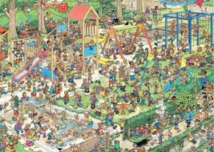 Jan van Haasteren: Family 1 - De Speeltuin (300) familiepuzzel