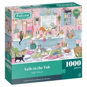 Falcon: Tails in the Tub (1000) legpuzzel