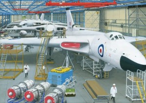 Falcon: Building the Vulcan (1000) vliegtuigpuzzel