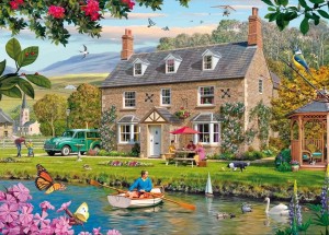 Falcon: Moments by the Water (1000) legpuzzel
