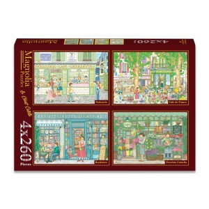 Magnolia: Le Chat Colette (4x260) legpuzzels