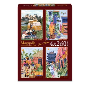 Magnolia: Claire Morris (4x260) legpuzzels