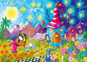 Magnolia: Artlandia (1000) legpuzzel