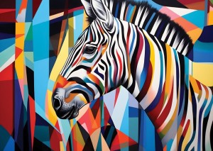 Yazz: Zebra (1000) legpuzzel