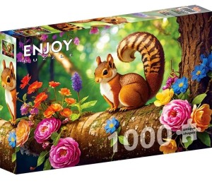 Enjoy: Blossom Squirel (1000) legpuzzel