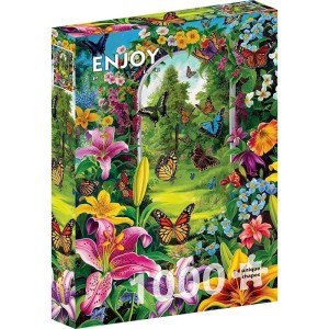 Enjoy: Garden Passage (1000) verticale puzzel