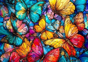 Enjoy: Butterfly Extravaganza (1000) vlinderpuzzel