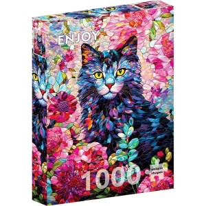 Enjoy: Gigi in the Garden (1000) verticale puzzel
