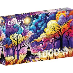 Enjoy: The Witch's Way (1000) halloweenpuzzel