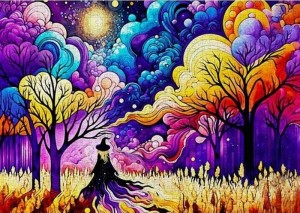 Enjoy: The Witch's Way (1000) halloweenpuzzel