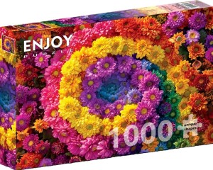 Enjoy: Flower Vortex (1000) bloemenpuzzel