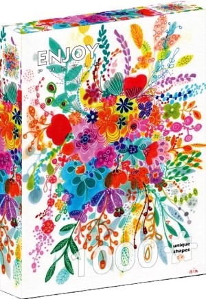 Enjoy: Bouquet Splash (1000) verticale puzzel