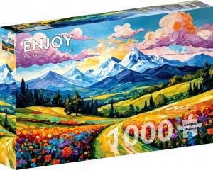 Enjoy: Flowered Valley (1000) legpuzzel