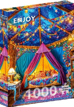 Enjoy: Cozy Retreat (1000) verticale puzzel