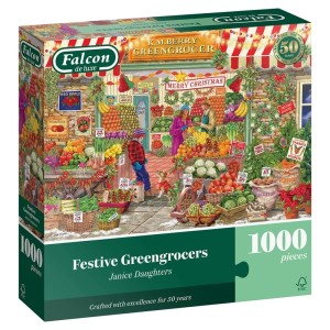Falcon: Festive Greengrocers (1000) kerstpuzzel