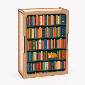 Bywood: Books (100) houten minipuzzel