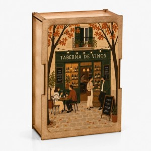 Bywood: Taberna de Vinos (100) houten minipuzzel