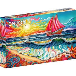 Enjoy: Sailing at Sunrise (1000) legpuzzel