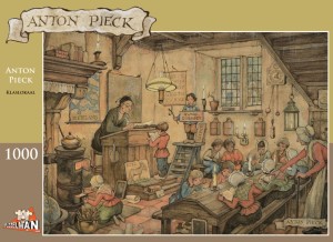 Puzzelman: Anton Pieck - Het Klaslokaal (1000) legpuzzel