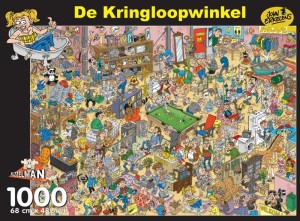 Puzzelman: John Erkelens - De Kringloopwinkel (1000) legpuzzel