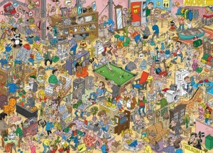 Puzzelman: John Erkelens - De Kringloopwinkel (1000) legpuzzel