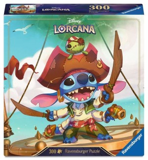 Ravensburger: Disney Lorcana Stitch Piraat (300) disneypuzzel