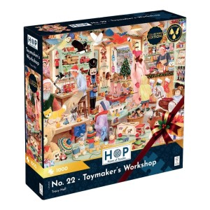 House of Puzzles: Toymaker's Workshop (1000) kerstpuzzel