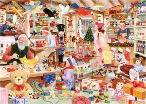 House of Puzzles: Toymaker's Workshop (1000) kerstpuzzel
