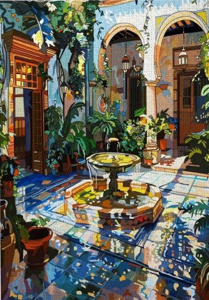 House of Puzzles: Majorcan Life (1000) verticale puzzel