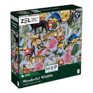House of Puzzles: Wonderful Wildlife (1000) legpuzzel