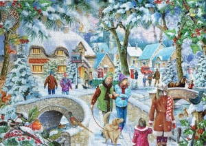 House of Puzzles: Winter Break (1000) winterpuzzel