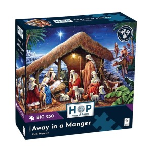 House of Puzzles: Away in a Manger (250BIG) kerstpuzzel