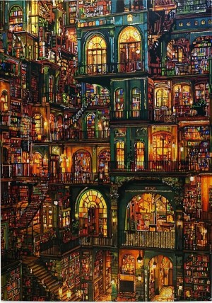 House of Puzzles: Untold Stories (1000) verticale puzzel