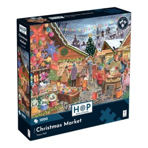 House of Puzzles: Christmas Market (1000) kerstpuzzel