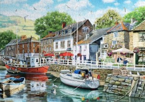 House of Puzzles: Waiting by the Wharf (500) legpuzzel