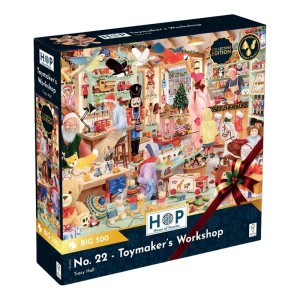 House of Puzzles: Toymaker's Workshop (500BIG) kerstpuzzel