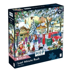 House of Puzzles: Last Minute Rush (500BIG) kerstpuzzel