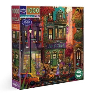 Eeboo: Fall in Brooklyn (1000) vierkante puzzel