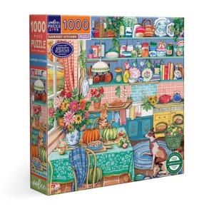 Eeboo: Harvest Kitchen (1000) vierkante puzzel
