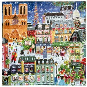 Eeboo: Paris Christmas (1000) kerstpuzzel