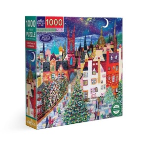 Eeboo: Christmas in Edinburgh (1000) kerstpuzzel