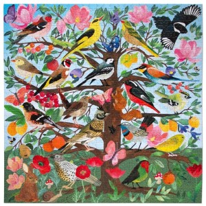 Eeboo: French Medieval Songbirds (1000) vogelpuzzel